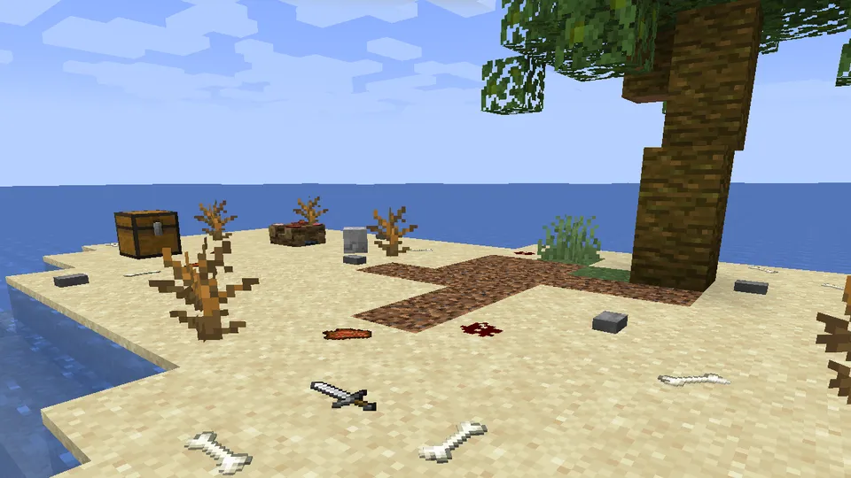 Island survival — Minecraft xarita, rasm 2