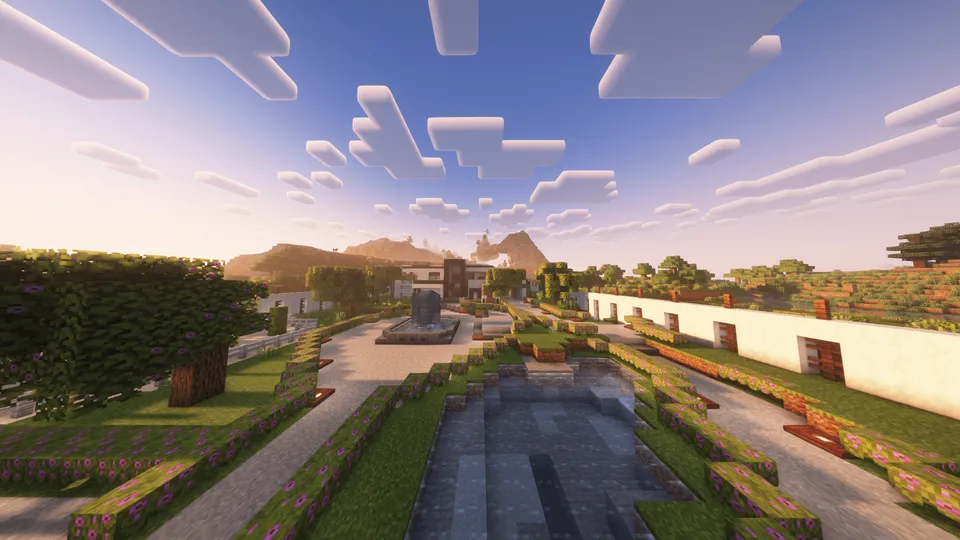 Shahar tashqarisidagi villa — Minecraft xarita, rasm 4