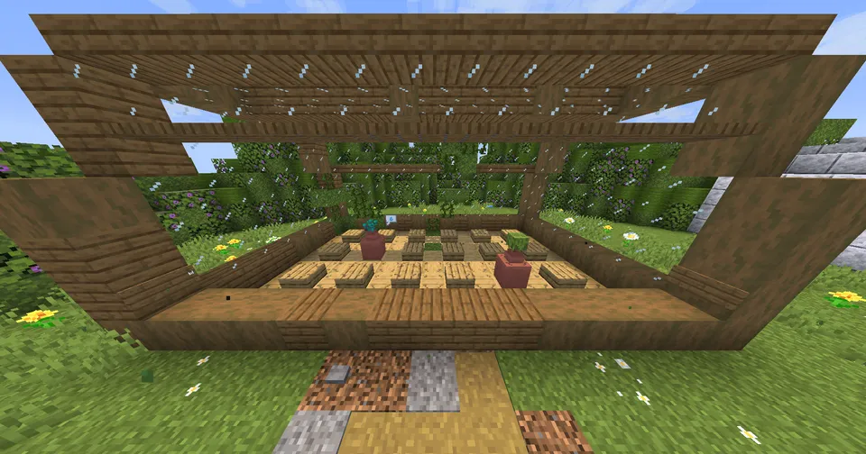 CraftGarden — Minecraft xarita, rasm 2