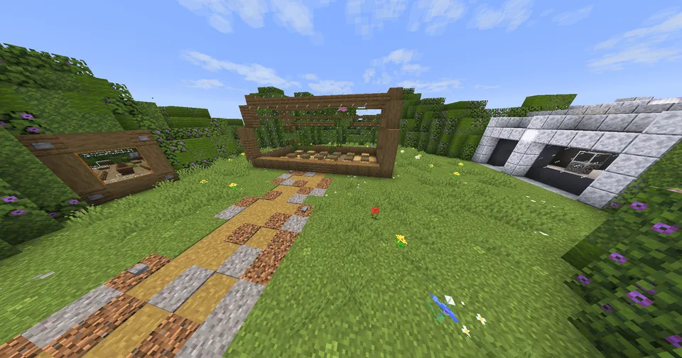 CraftGarden — Minecraft xarita, rasm 4