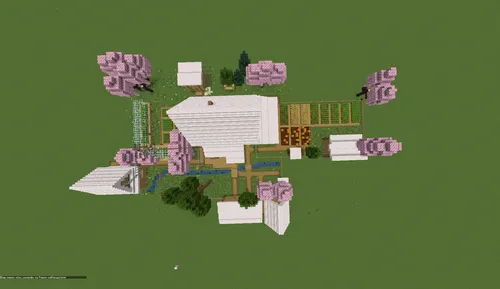 Qishloqdagi yer uchastkam — Minecraft xarita, rasm 1