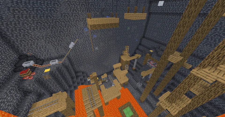 Parkour World — Minecraft xarita, rasm 2