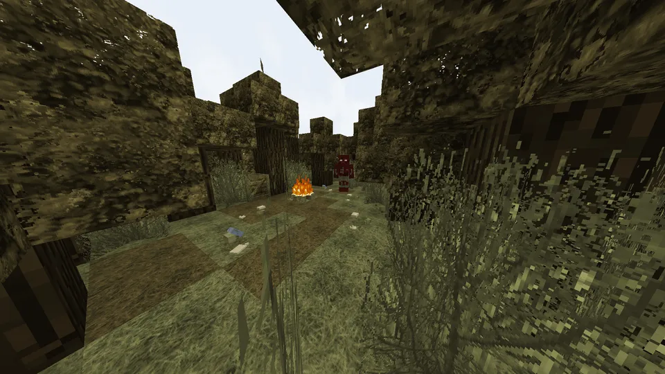 Tirik go'sht: Unutilgan bunker — Minecraft xarita, rasm 6