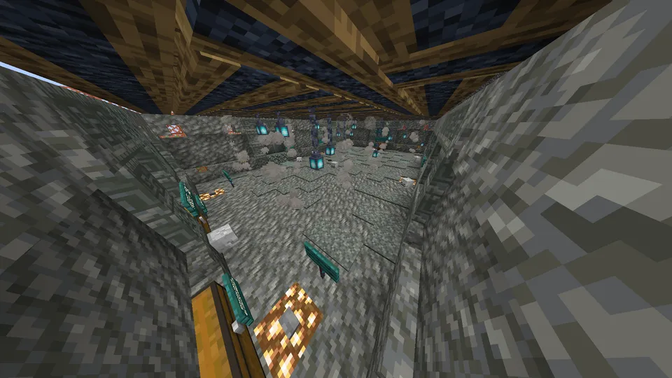 L1SPIK dan Spleef — Minecraft xarita, rasm 4