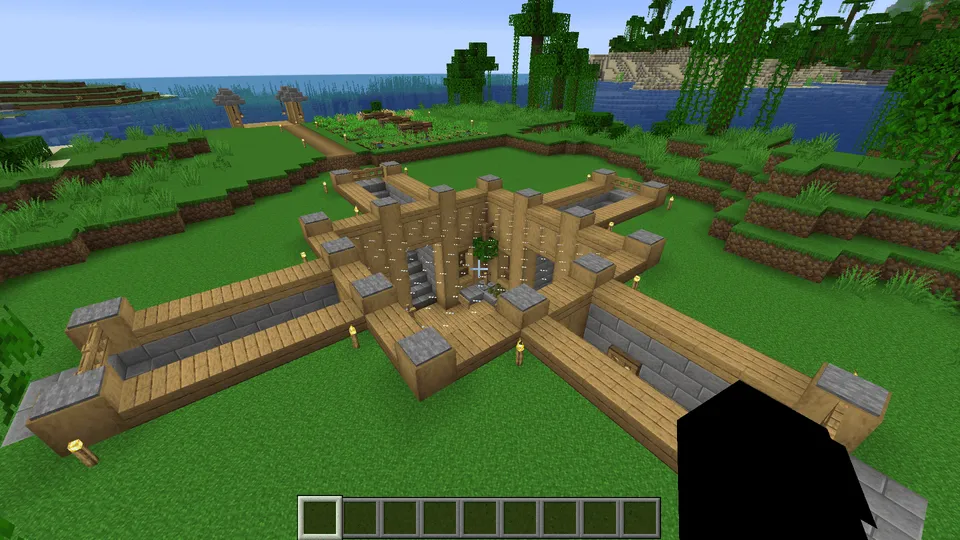 Orol ostidagi baza — Minecraft xarita, rasm 2