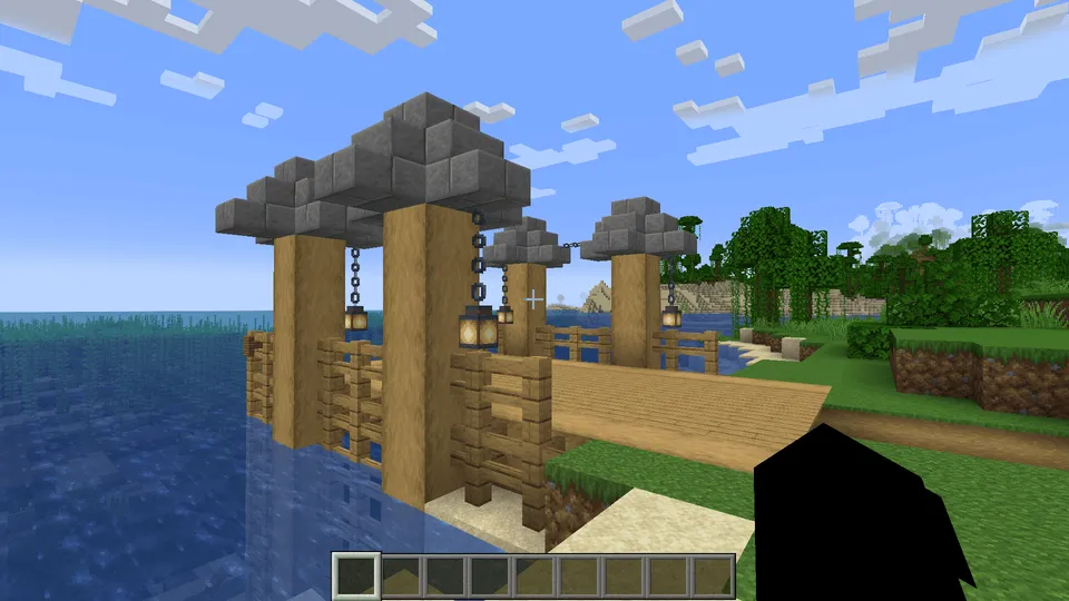 Orol ostidagi baza — Minecraft xarita, rasm 5