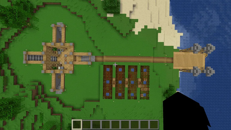 Orol ostidagi baza — Minecraft xarita, rasm 6