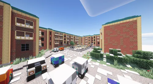 Turar-joy binosi — Minecraft xarita, rasm 1