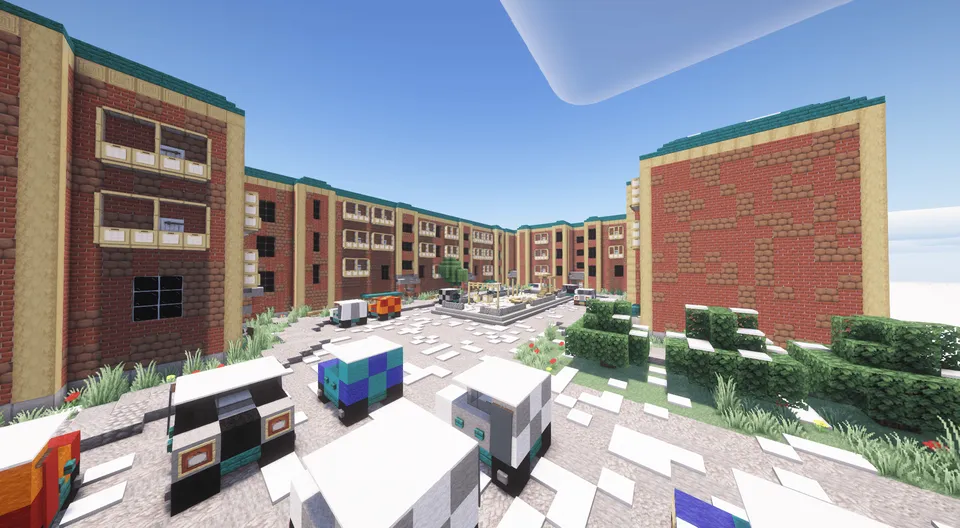 Turar-joy binosi — Minecraft xarita, rasm 4
