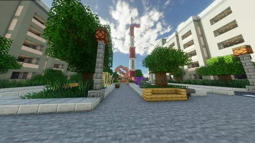 Oktyabrskiy turar-joy majmuasi — Minecraft xarita, rasm 1