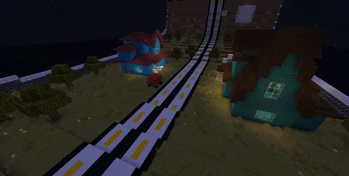 Yoqimsiz qo'shni — Minecraft xarita, rasm 1