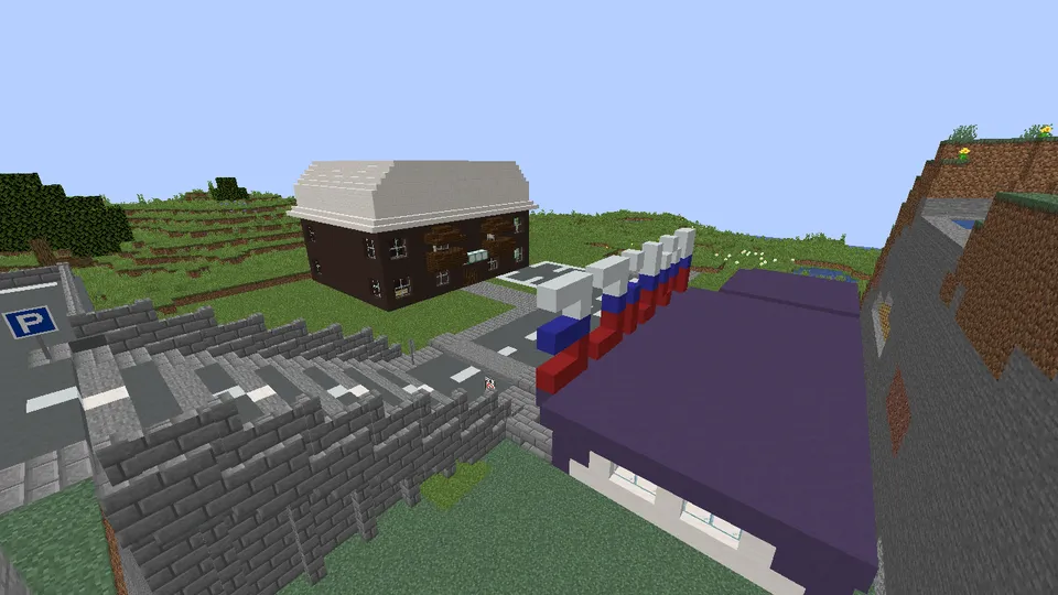 Rossiya shahri - Artemyevsk — Minecraft xarita, rasm 5