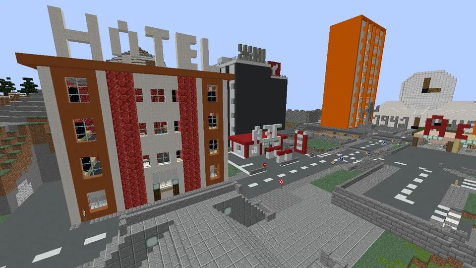 Rossiya shahri - Artemyevsk — Minecraft xarita, rasm 6