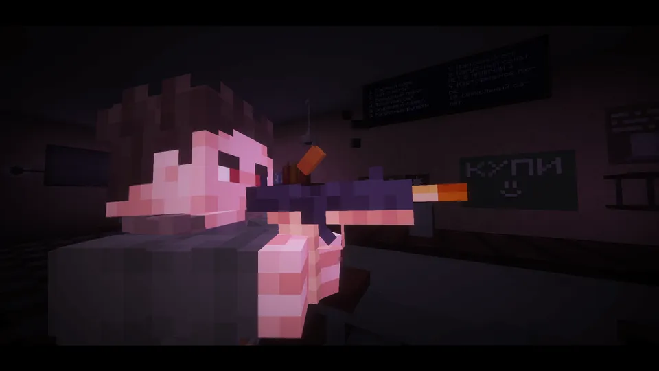 Detective Stories: 1-bob - «Kafe» ishi — Minecraft xarita, rasm 2