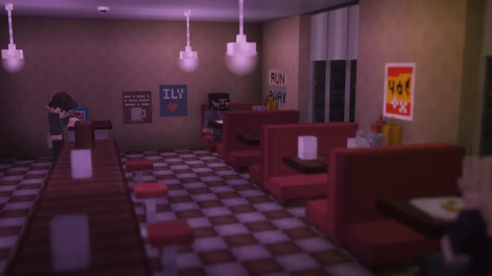 Detective Stories: 1-bob - «Kafe» ishi — Minecraft xarita, rasm 6