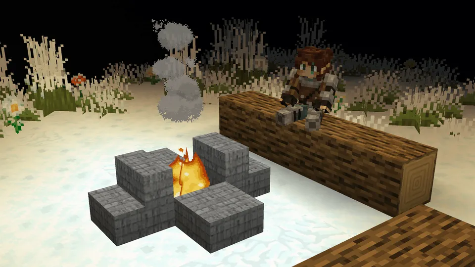 Qish — Minecraft xarita, rasm 2