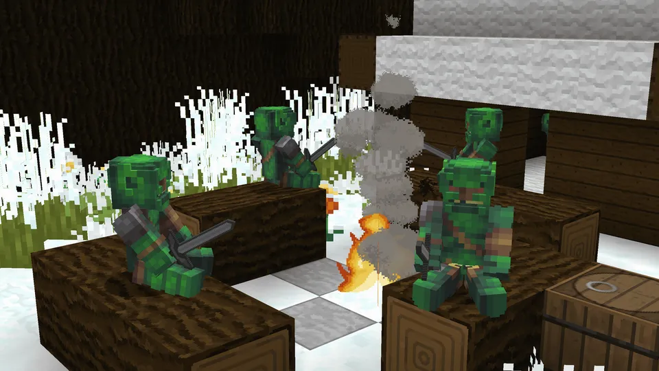 Qish — Minecraft xarita, rasm 3