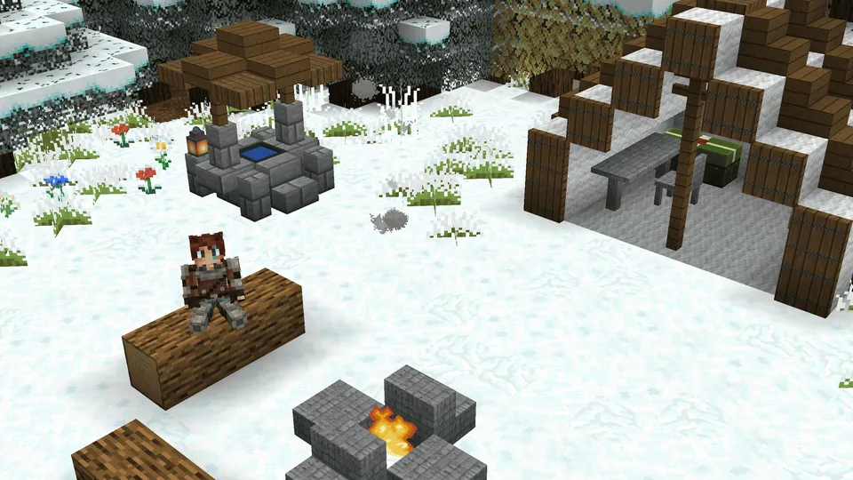 Qish — Minecraft xarita, rasm 5