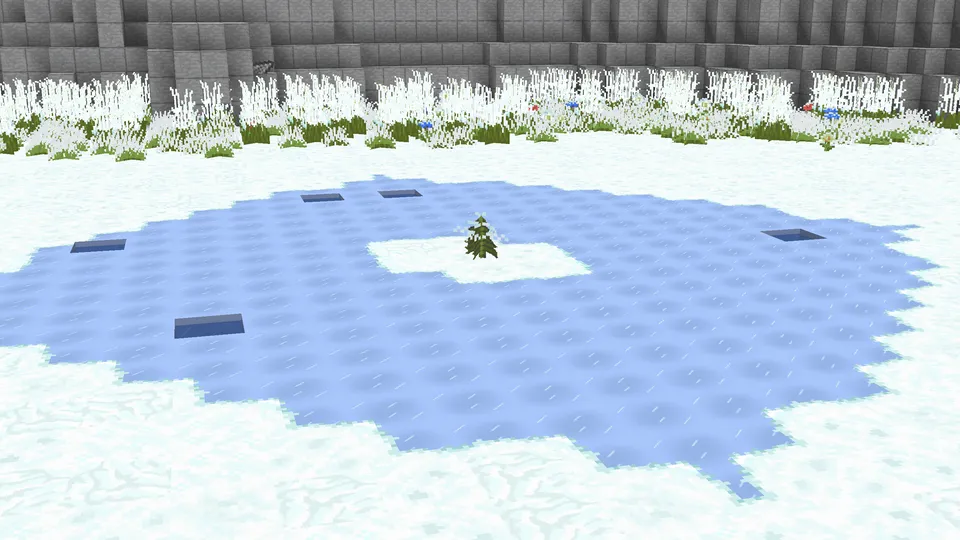 Qish — Minecraft xarita, rasm 6