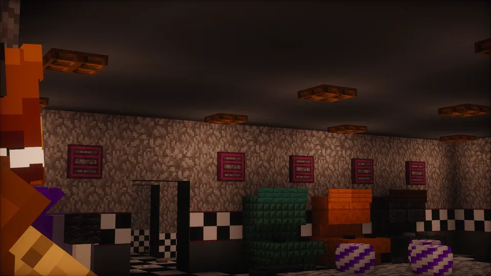 Five Night's at Blocks 1 — Minecraft xarita, rasm 7