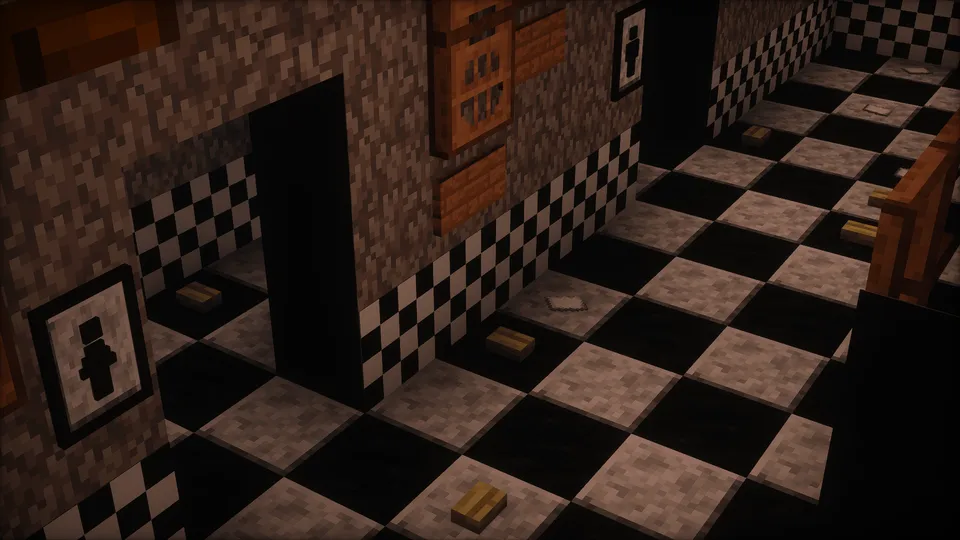 Five Night's at Blocks 1 — Minecraft xarita, rasm 8