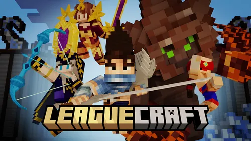 LeagueCraft — Minecraft xarita, rasm 1