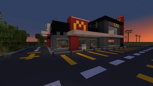 McDonald's — Minecraft xarita, rasm 1