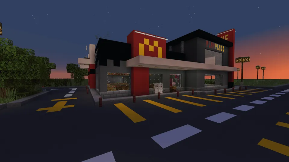 McDonald's — Minecraft xarita, rasm 2