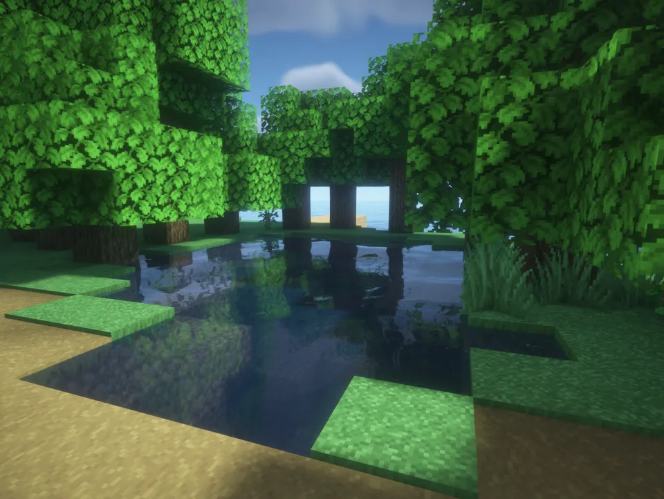 Ovuldagi qishloq — Minecraft xarita, rasm 4