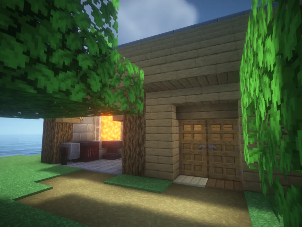 Ovuldagi qishloq — Minecraft xarita, rasm 7