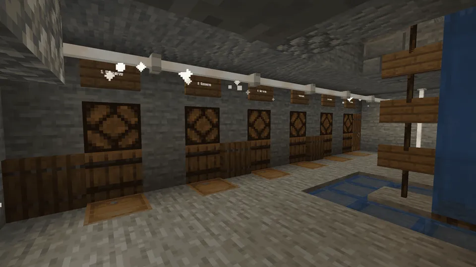 6 ta xona — Minecraft xarita, rasm 2