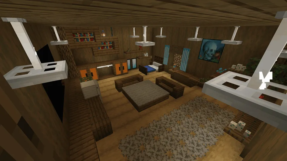 6 ta xona — Minecraft xarita, rasm 7