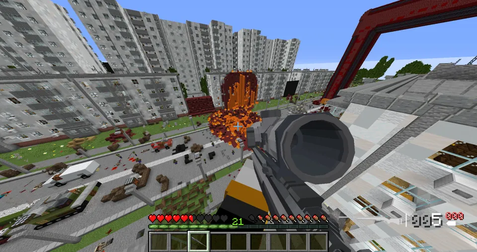 Dead City — Minecraft xarita, rasm 4