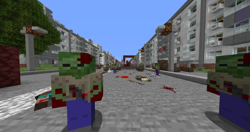 Dead City — Minecraft xarita, rasm 5