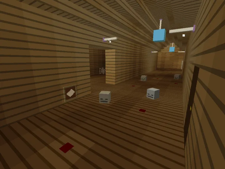 Slendrina: Asylum — Minecraft xarita, rasm 2