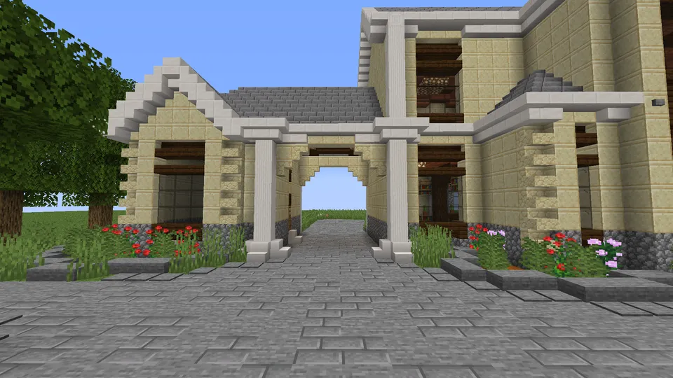 Zamonaviy kottej — Minecraft xarita, rasm 5