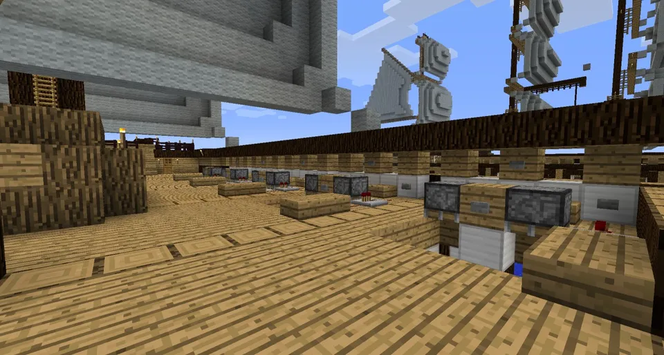 Sea Battle — Minecraft xarita, rasm 4