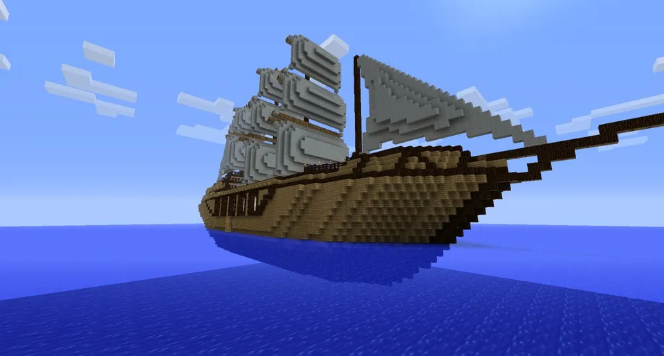 Sea Battle — Minecraft xarita, rasm 6