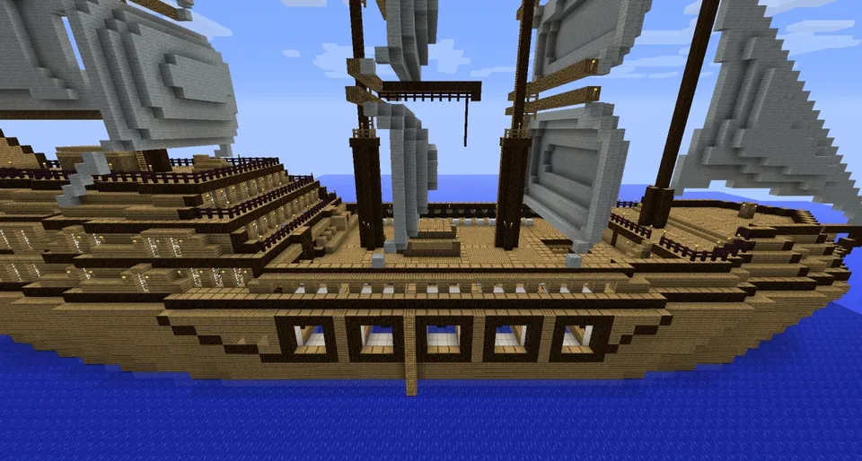 Sea Battle — Minecraft xarita, rasm 7