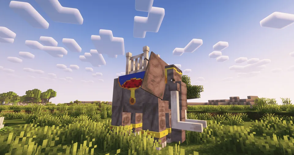 War Elephants (Elephant Mount) — Minecraft mod, rasm 3