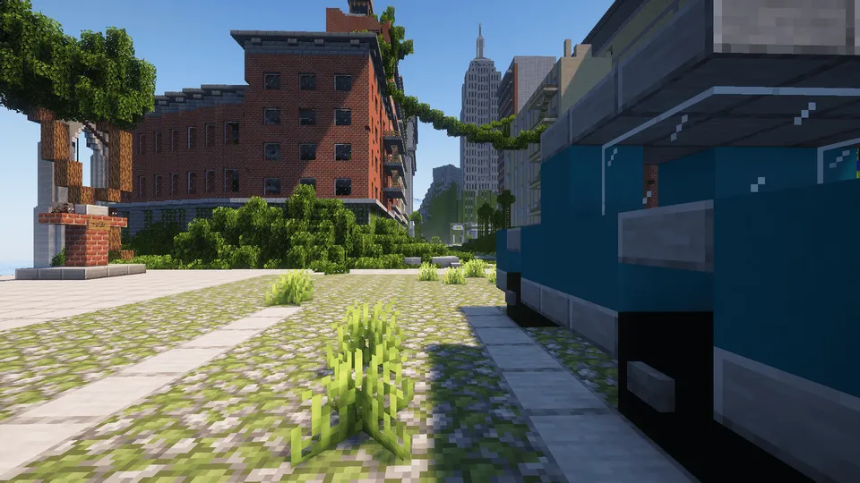Escape from New York - (Zombie Survival) — Minecraft xarita, rasm 2