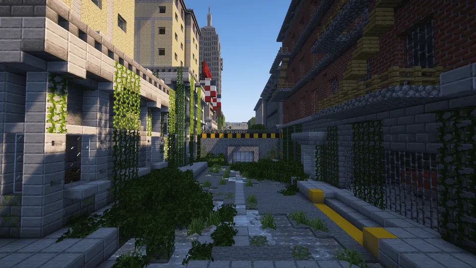 Escape from New York - (Zombie Survival) — Minecraft xarita, rasm 5