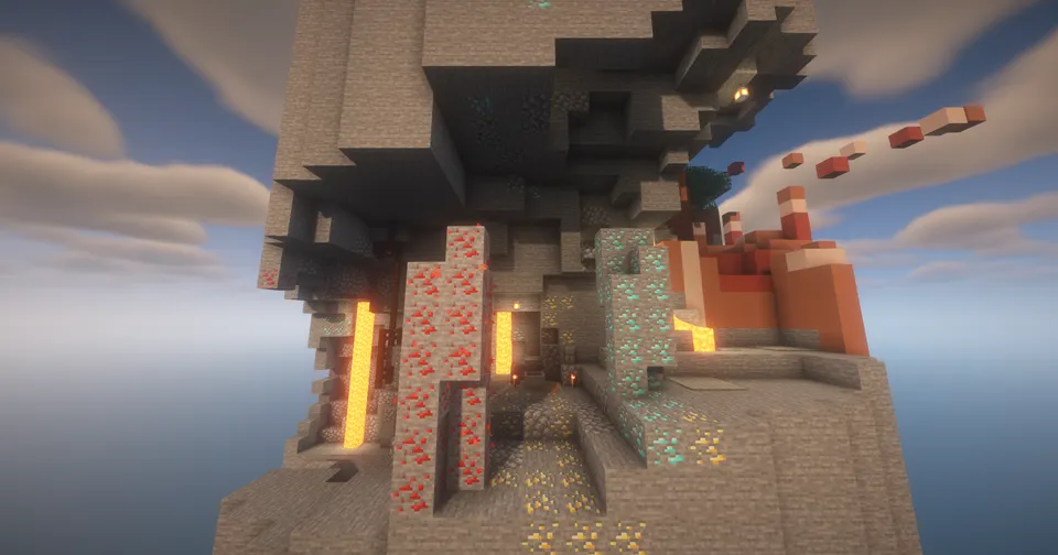 Parkour Spiral Dropper — Minecraft xarita, rasm 3