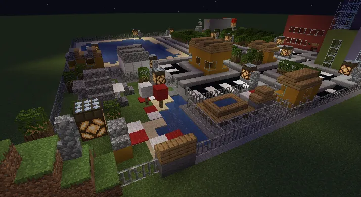 Small mini city Russian — Minecraft xarita, rasm 3