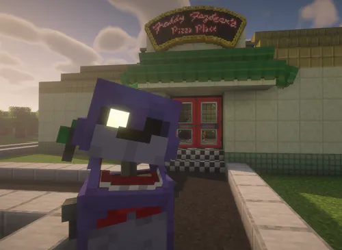 FNAF: Dahshatli pitseriya 3 — Minecraft xarita, rasm 1