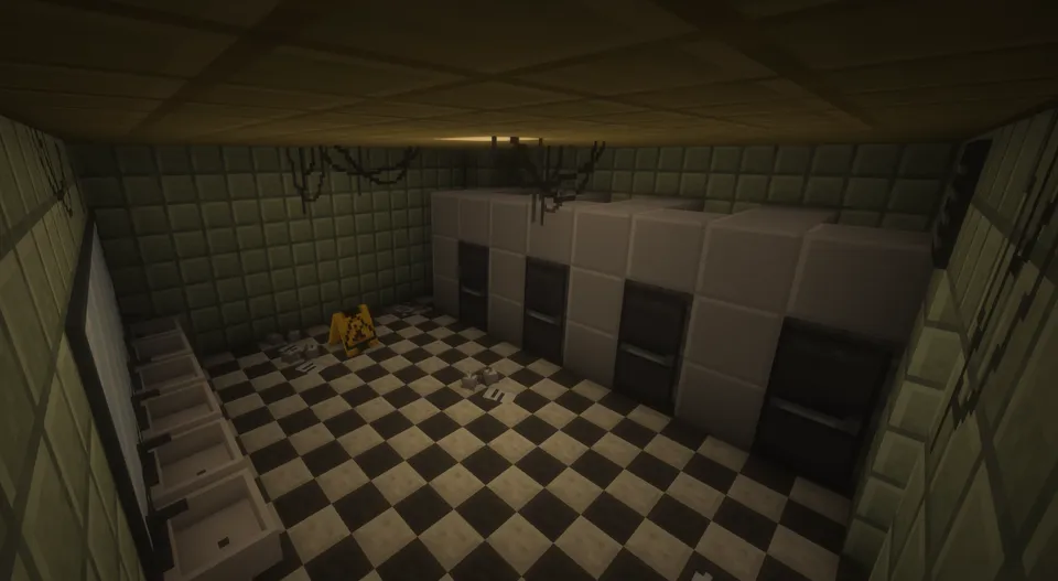 FNAF: Dahshatli pitseriya 3 — Minecraft xarita, rasm 4