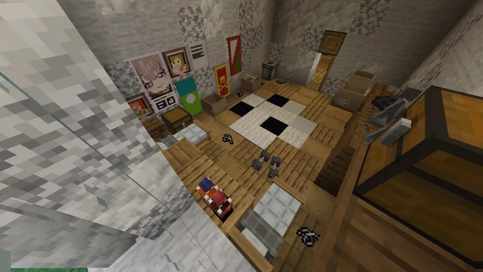 Oxirgi Realizm yotoqxonasi — Minecraft xarita, rasm 5