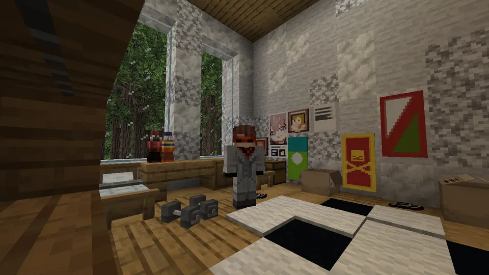 Oxirgi Realizm yotoqxonasi — Minecraft xarita, rasm 6