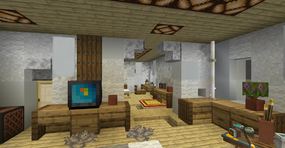 Hide And Seek - By: SQUEVIL-4 | Berkmoq — Minecraft xarita, rasm 4