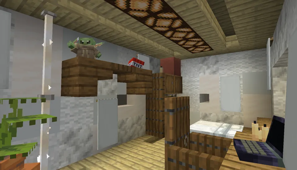 Hide And Seek - By: SQUEVIL-4 | Berkmoq — Minecraft xarita, rasm 5